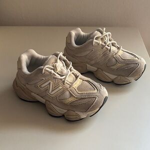 New Balance 9060 Kids Tan Sneakers